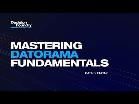 Mastering Datorama Episode 2: Data Blending