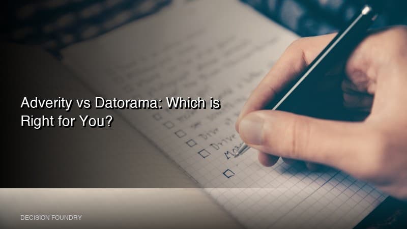 Adverity vs Datorama: Which is Right for You?