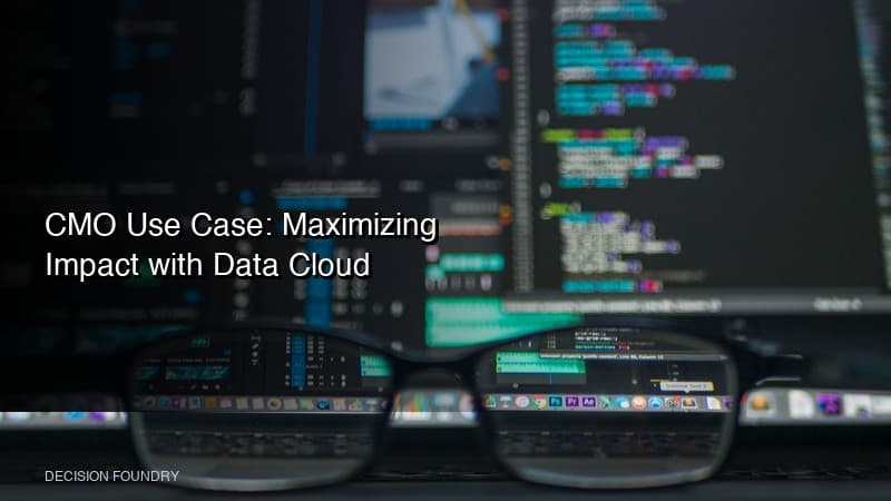 CMO Use Case: Maximizing Impact with Data Cloud