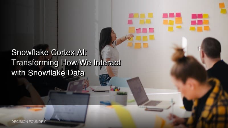 Snowflake Cortex AI: Transforming How We Interact with Snowflake Data