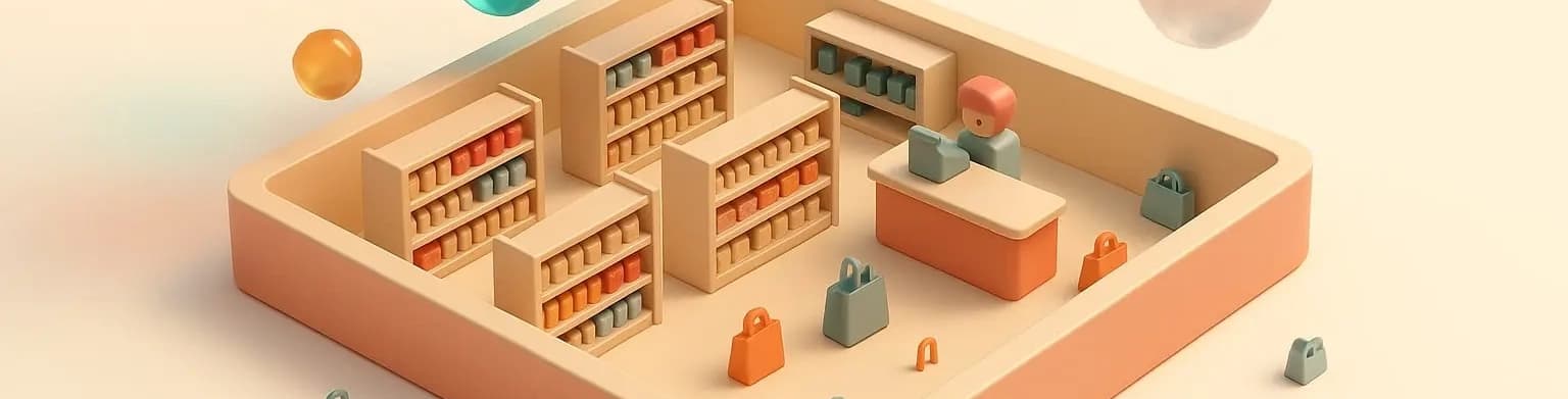 Retail environment representing the customer transaction data used to build the behavioral segmentation