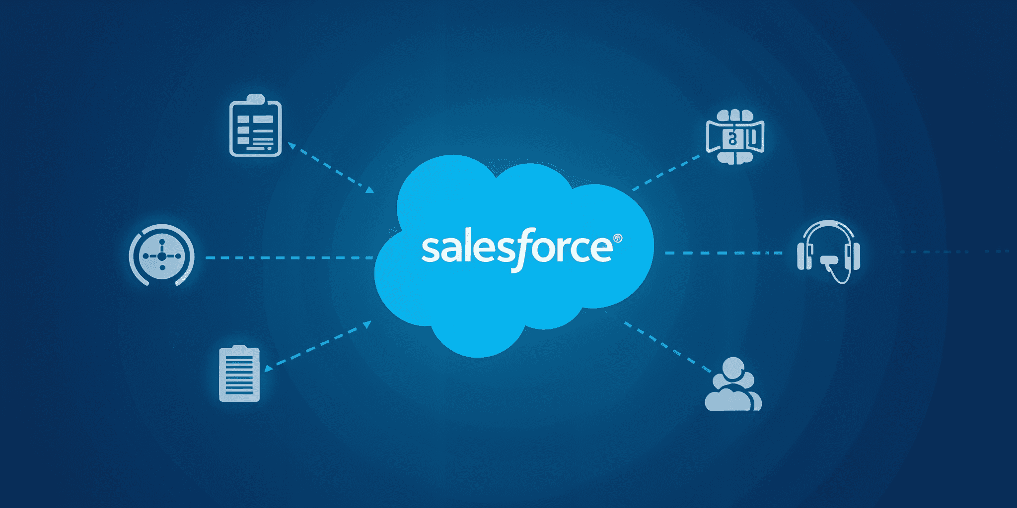 Salesforce Service Cloud logo art