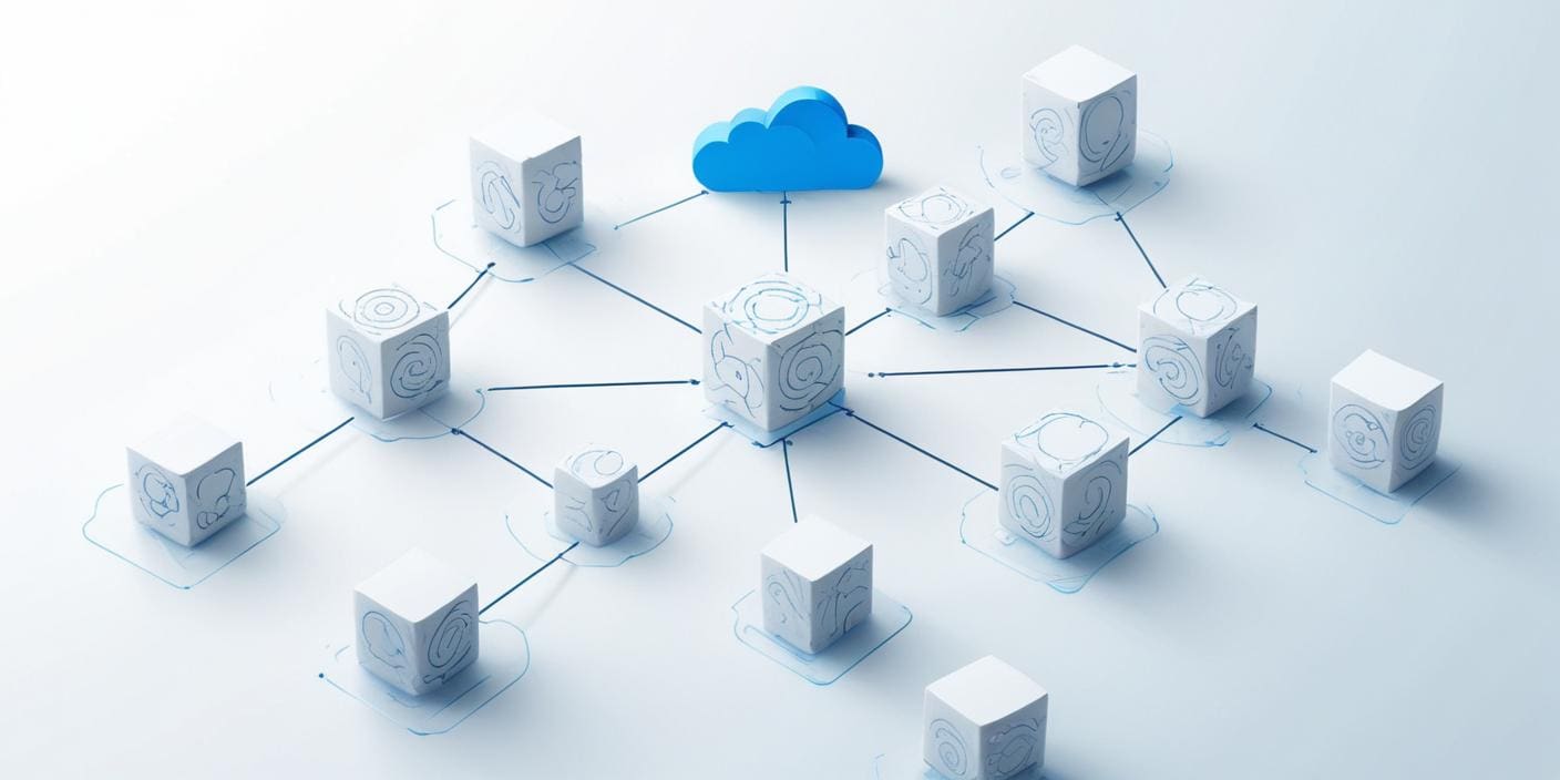 Illustration of the structured and organized nature of a data warehouse