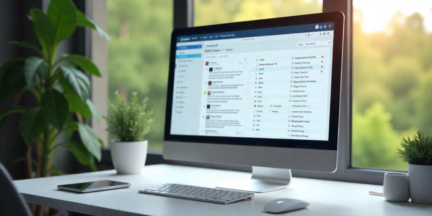 Segmented email list illustration