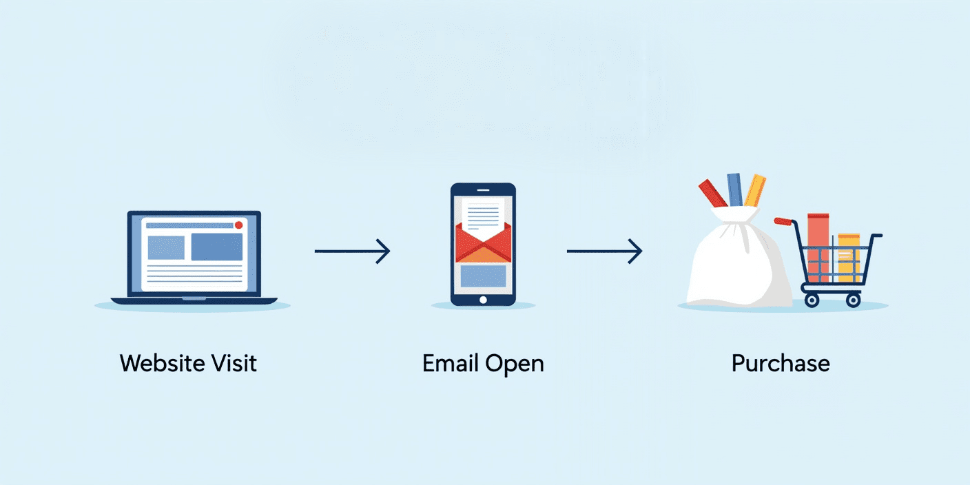 Customer journey path for marketing cloud