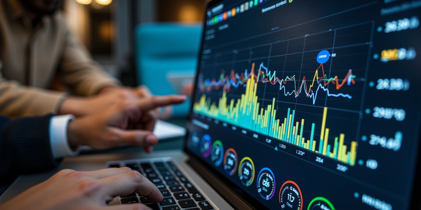 Abstract predictive analytics visualization