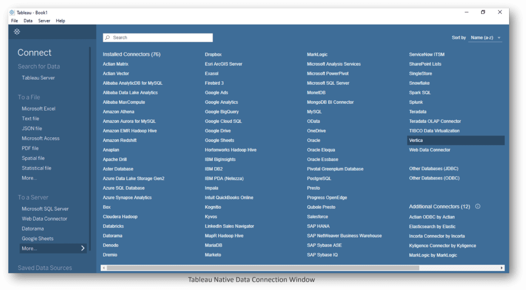 Tableau Data Connectors_1