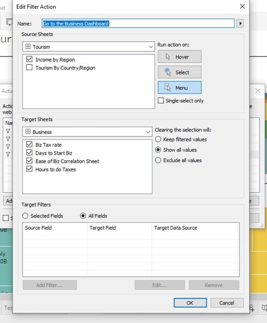 Tableau Desktop Navigation