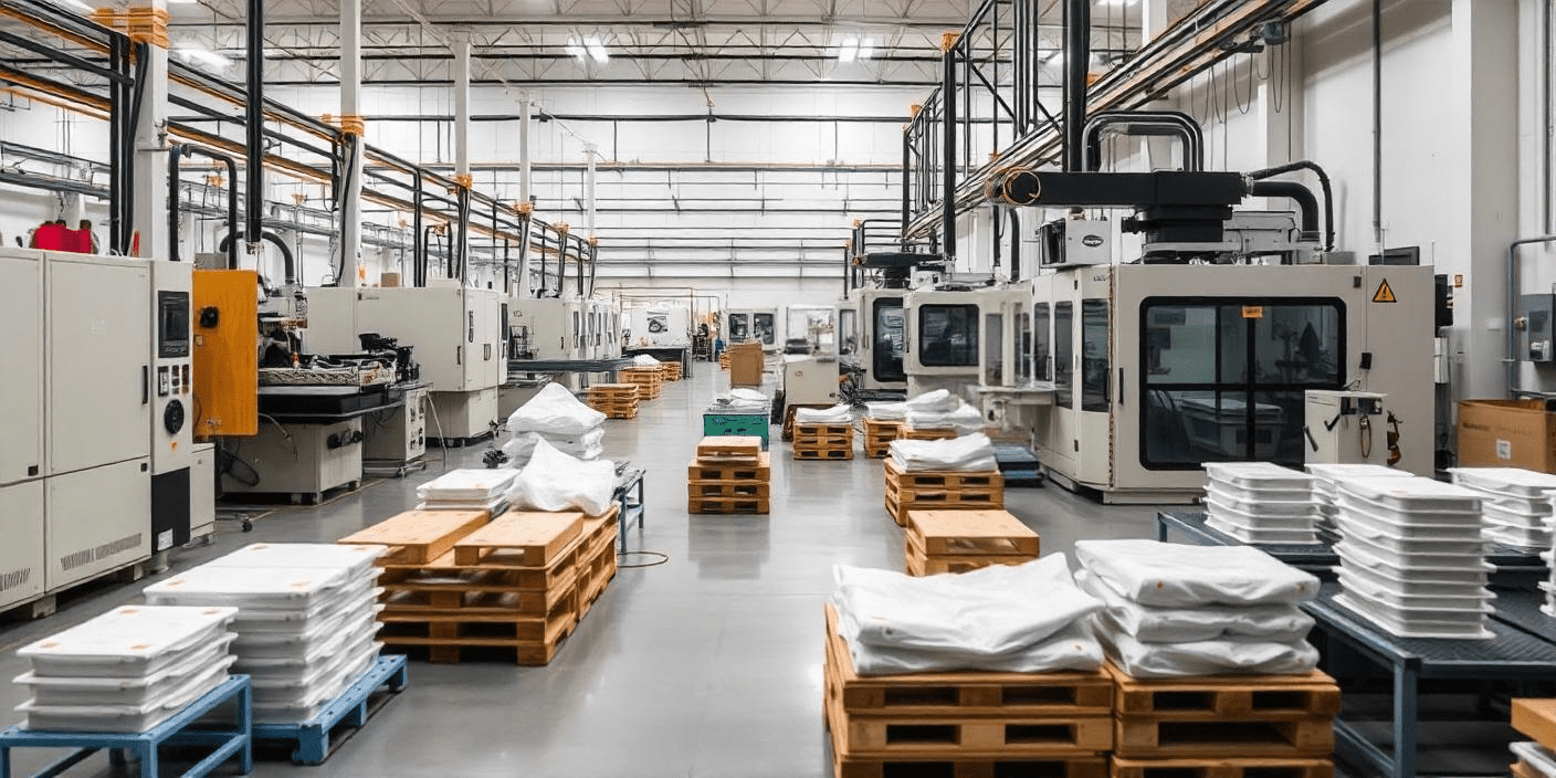 A manufacturing floor showing CPQ's role