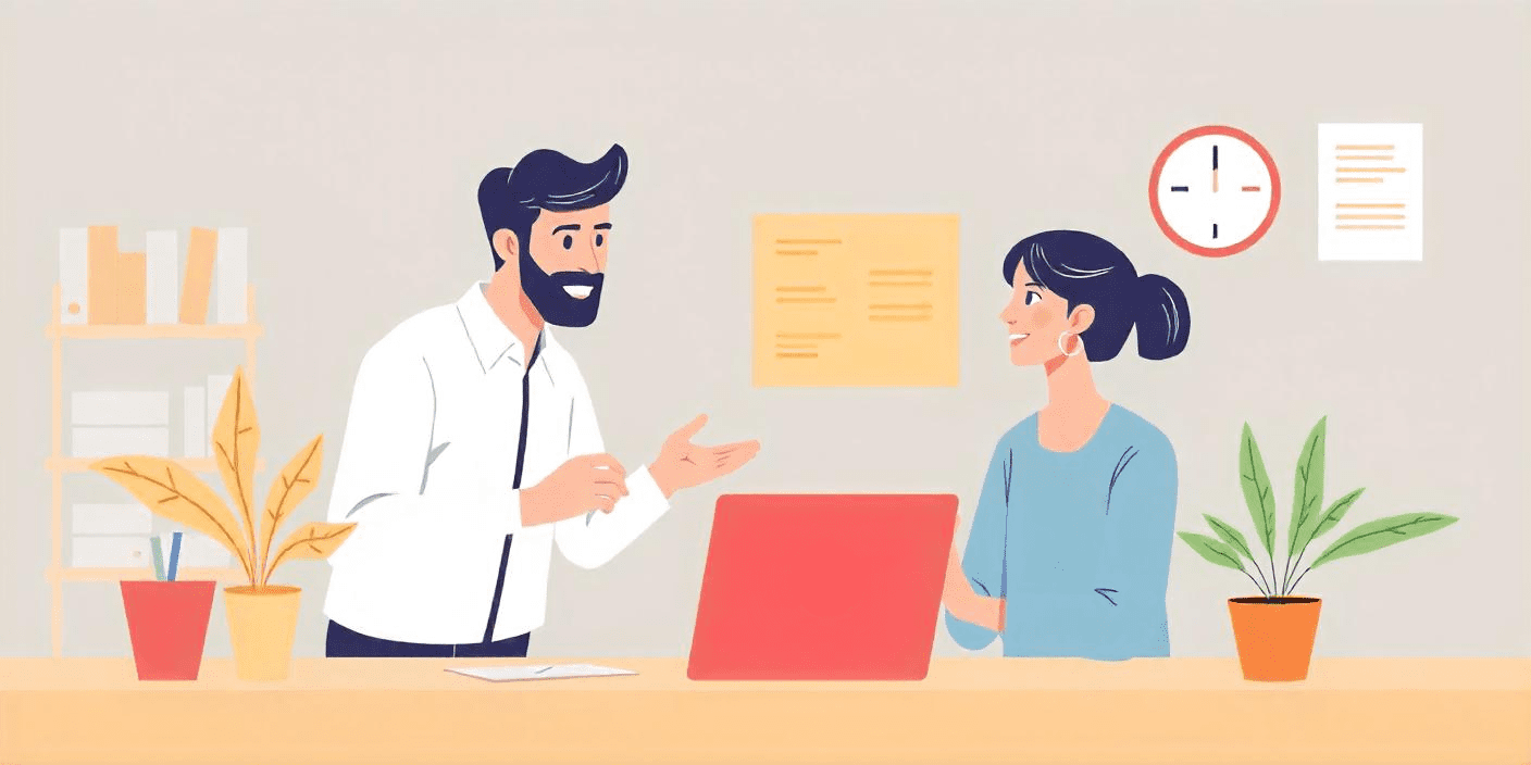Illustration of an interaction between customer and company