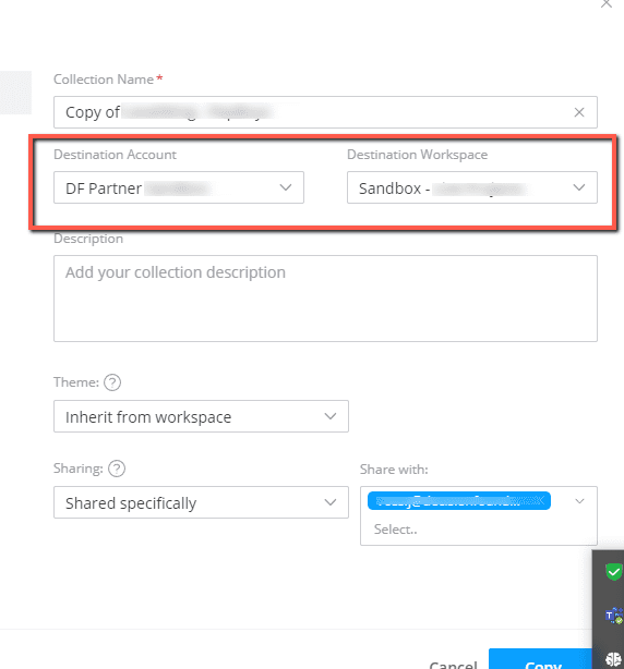 Datorama collection request