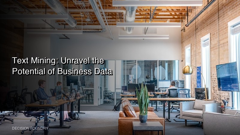 Unraveling potential of Business Data with Text Mining