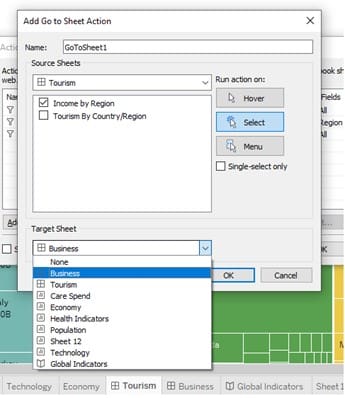 Tableau Desktop Navigation